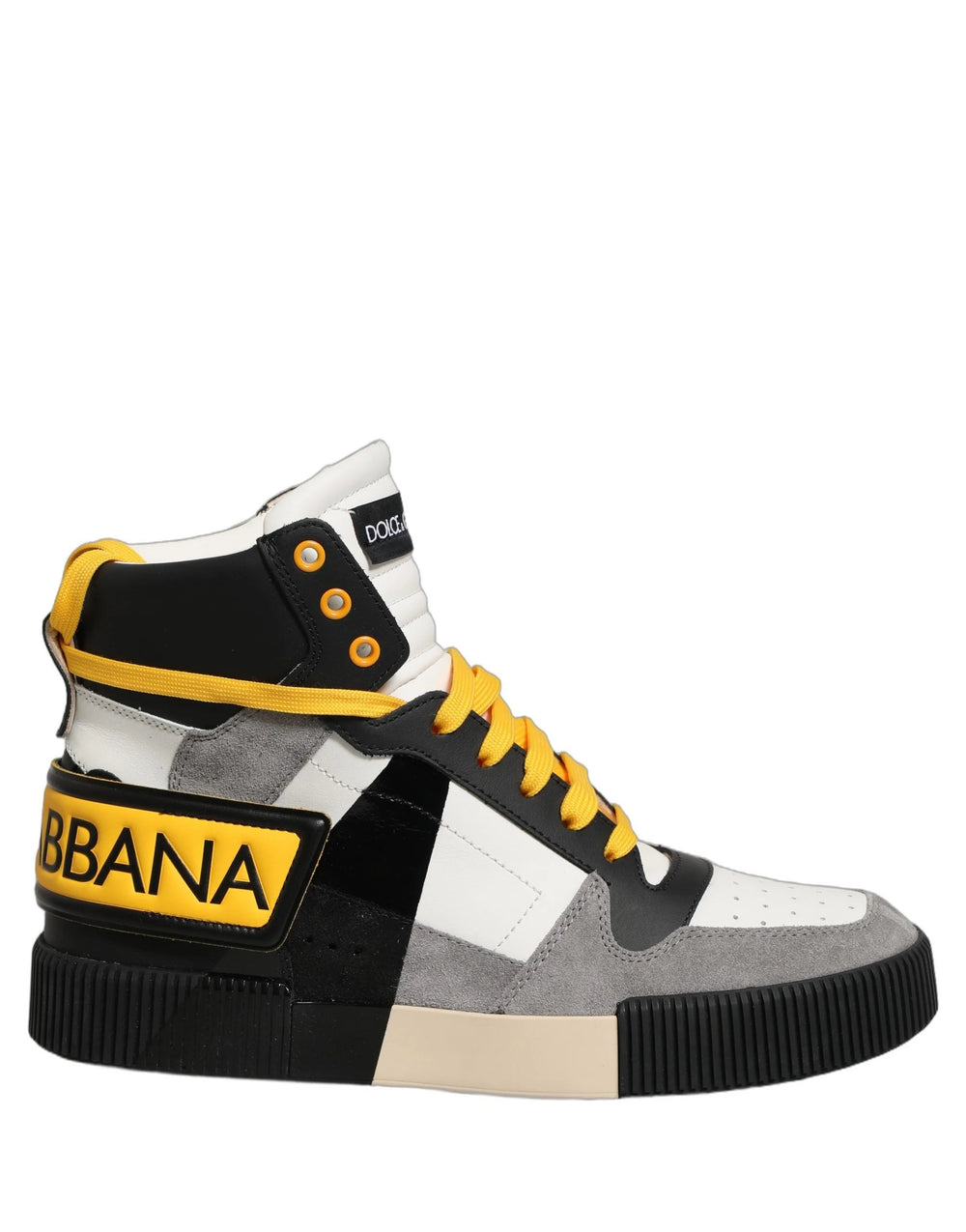 Dolce & Gabbana Többszínű bőr magas felső cipők
