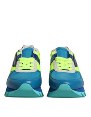 Dolce & Gabbana Multicolor Leather Low Top Men Sneakers Shoes - EU39/US6 - Sneakers