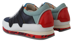 Dolce & Gabbana Multicolor Leather Sport Low Top Sneakers - Sneakers