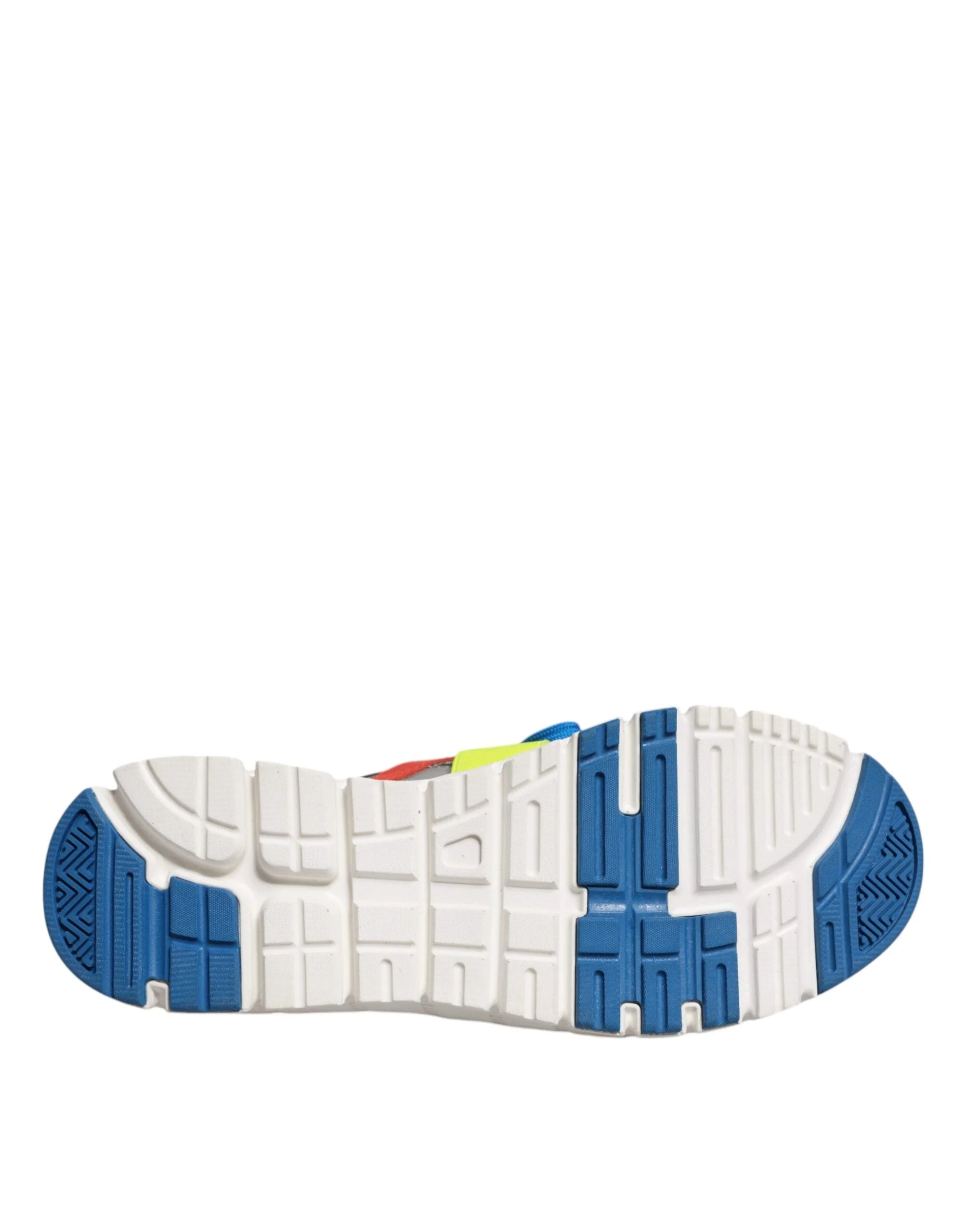 Dolce & Gabbana Multicolor Leather Suede Low Top Sneakers Shoes - EU39.5/US6.5 - Sneakers