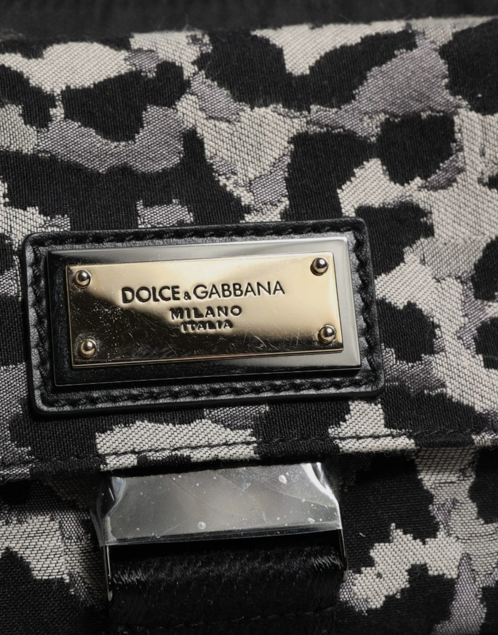 Dolce & Gabbana Multicolor Leopard Jacquard Crossbody Bag - Cross Body Bags