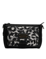 Dolce & Gabbana Multicolor Leopard Jacquard Crossbody Bag - Cross Body Bags
