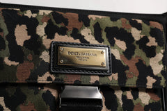 Dolce & Gabbana Multicolor Leopard Jacquard Crossbody Bag - Cross Body Bags