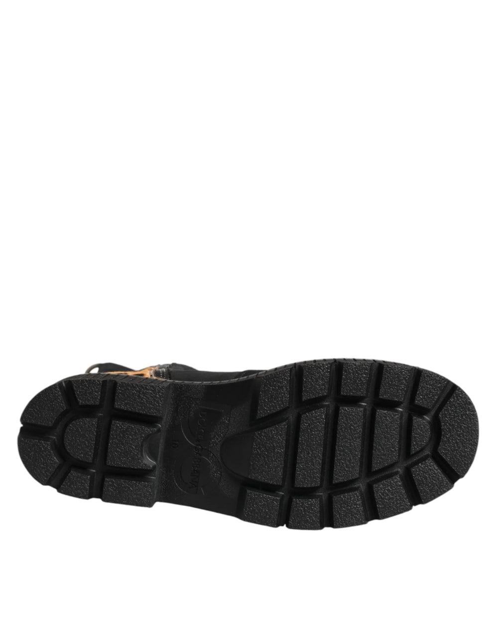 Dolce & Gabbana Multicolor Leopard Mid Calf Boots Shoes - EU44/US11