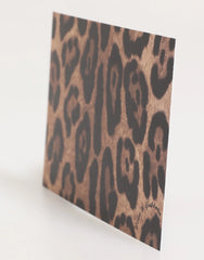 Dolce & Gabbana Multicolor Leopard Print Envelope Paper Post Card Holder - Desktop Organizers