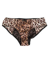 Dolce & Gabbana Multicolor Leopard Print Girdle Panty Underwear - IT2 | S