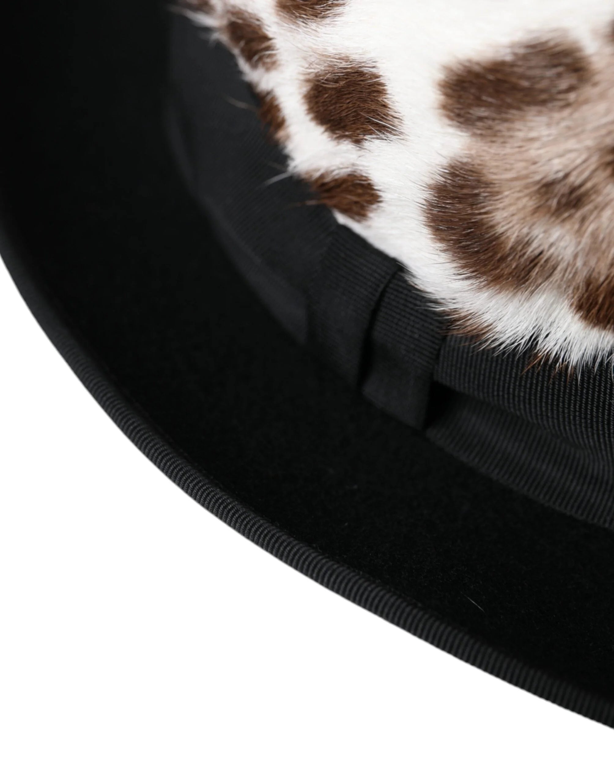 Dolce & Gabbana Multicolor Leopard Women Fedora Hat - 58 cm|M - Fedoras