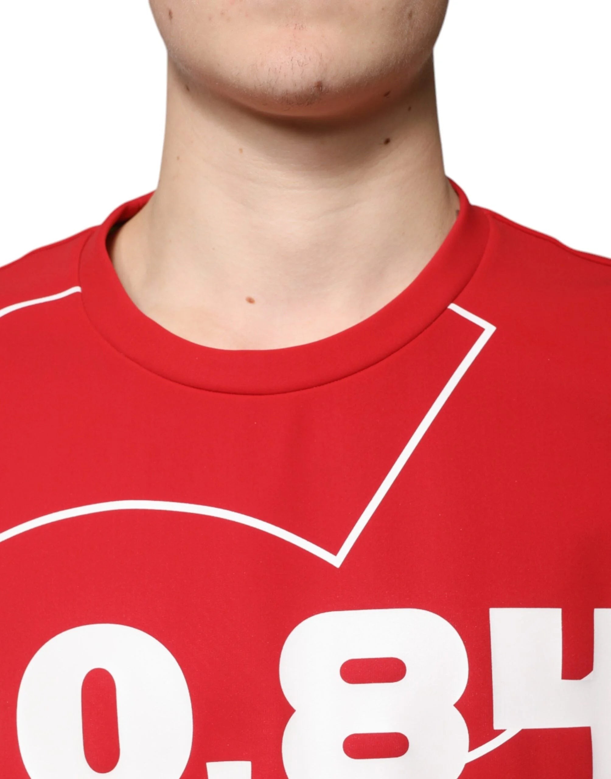 Dolce & Gabbana Multicolor Logo Cotton Men Crew Neck T-shirt - IT50 | L - T-Shirts