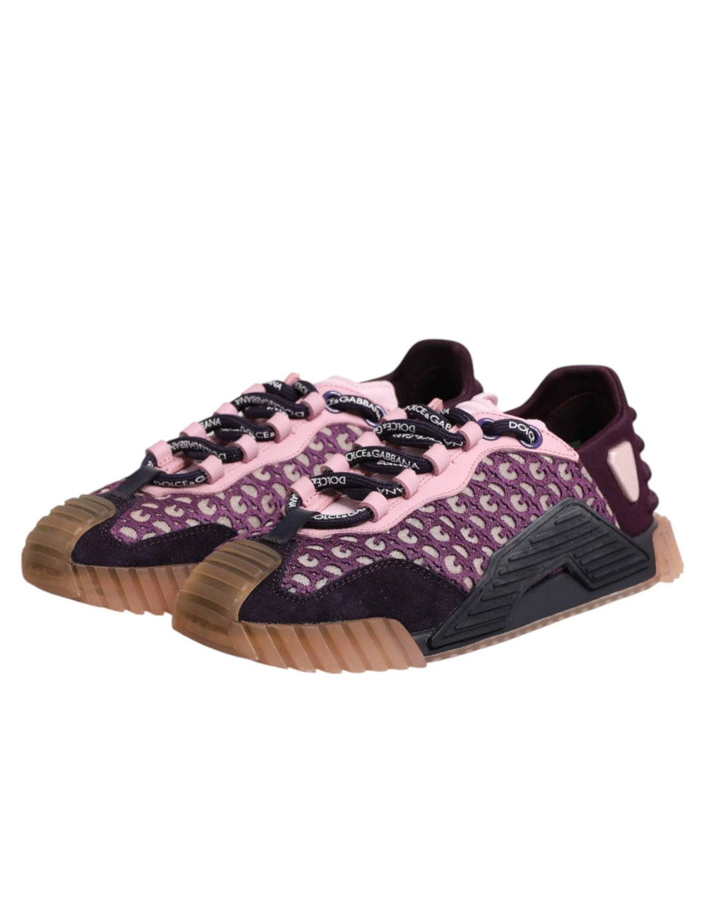 Dolce & Gabbana Multicolor Logo Low Top NS1 Sneakers Shoes - EU36/US5.5