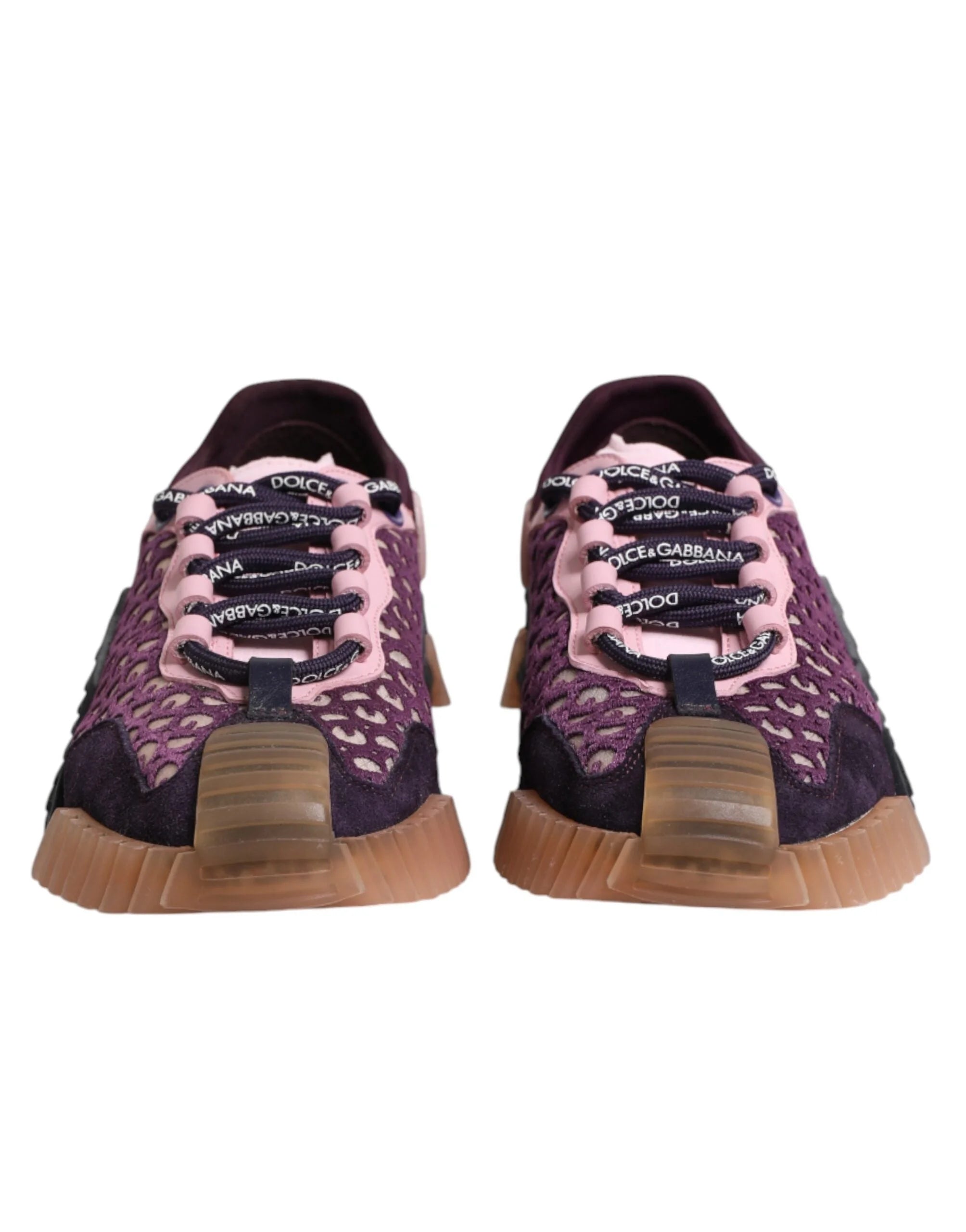 Dolce & Gabbana Multicolor Logo Low Top NS1 Sneakers Shoes - EU36/US5.5