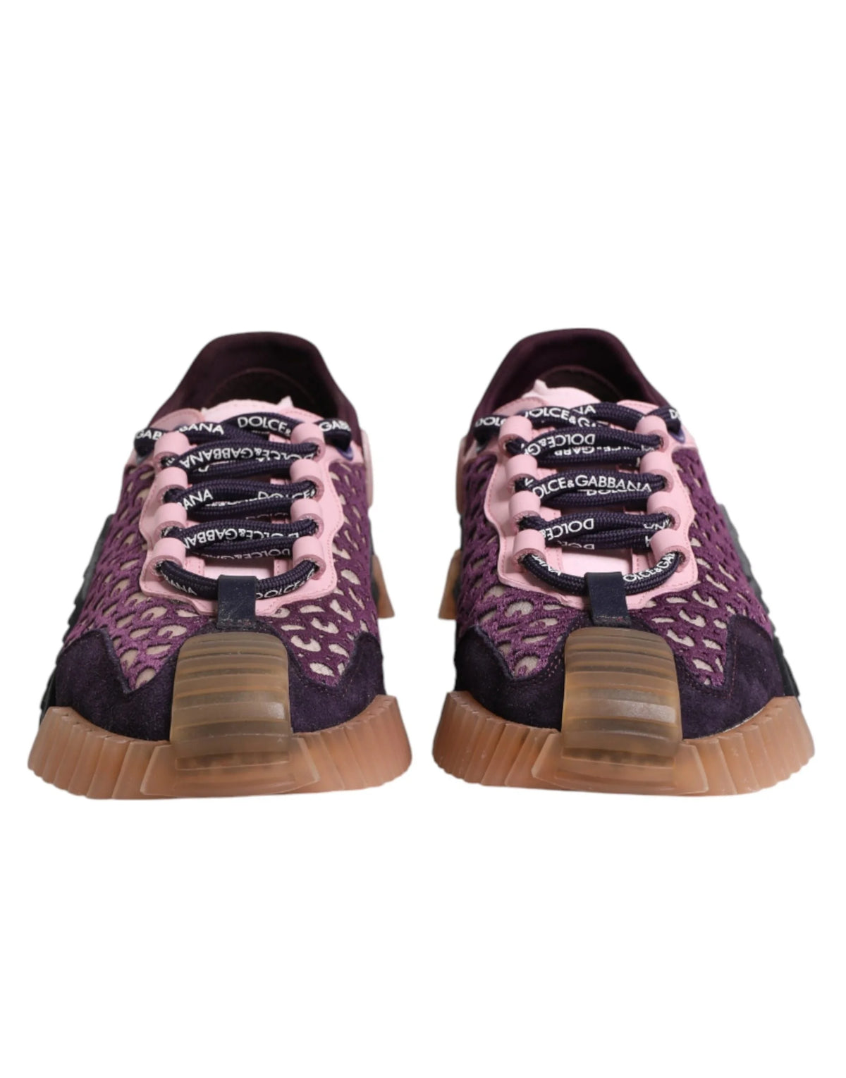 Dolce & Gabbana Multicolor Logo Low Top NS1 Sneakers Shoes - EU36/US5.5