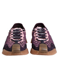Dolce & Gabbana Multicolor Logo Low Top NS1 Sneakers Shoes - EU36/US5.5