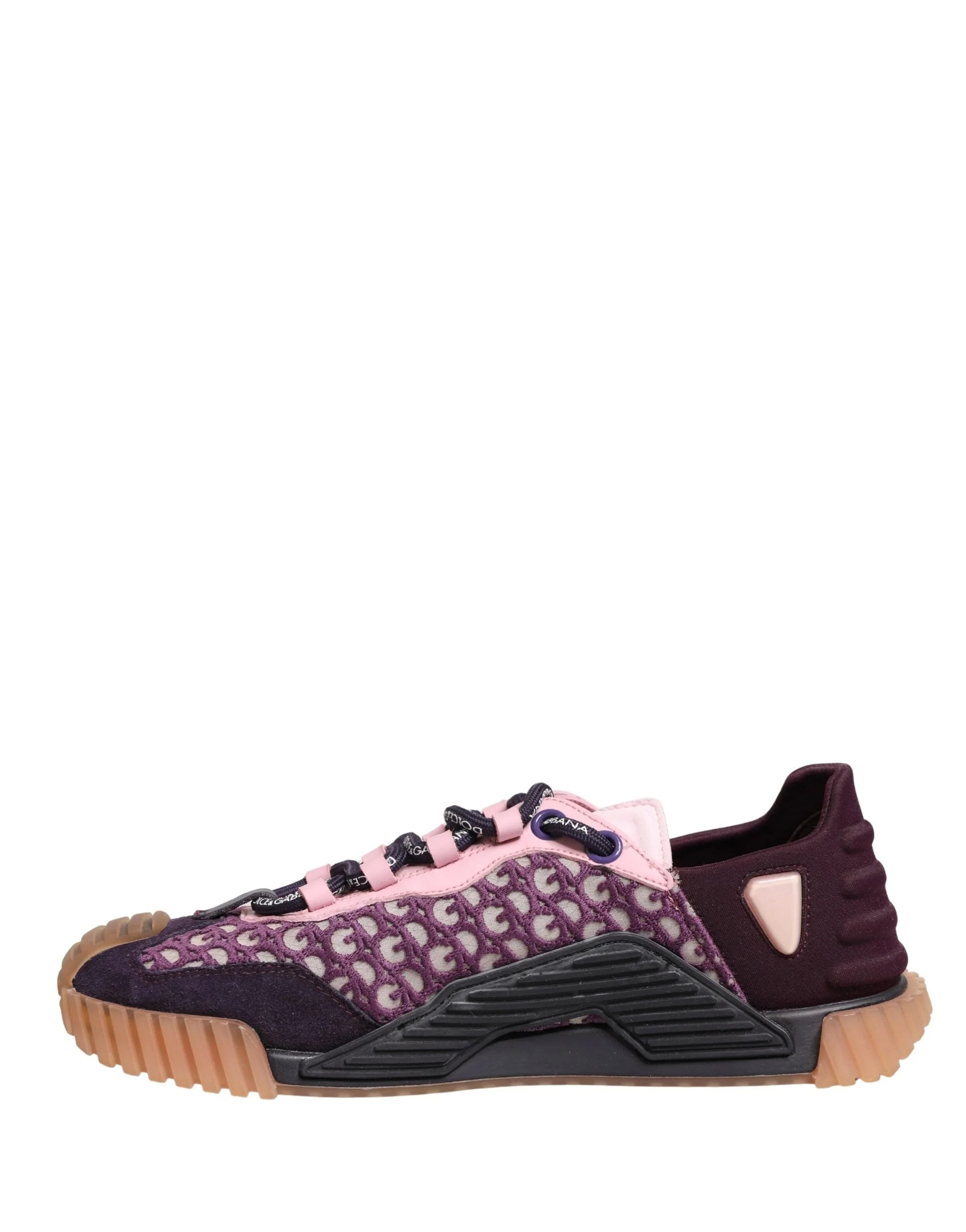 Dolce & Gabbana Multicolor Logo Low Top NS1 Sneakers Shoes - EU40/US9.5