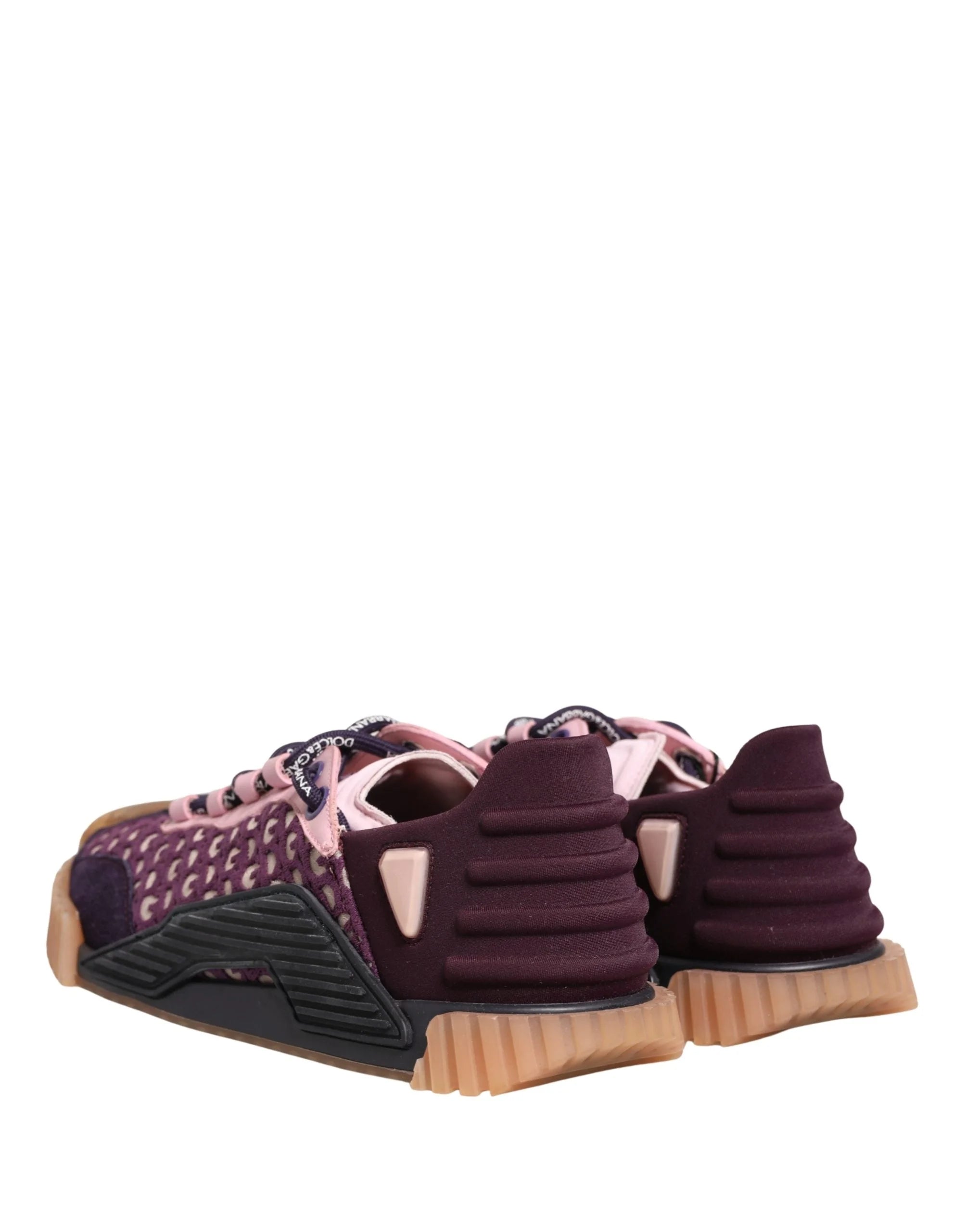 Dolce & Gabbana Multicolor Logo Low Top NS1 Sneakers Shoes - EU40/US9.5