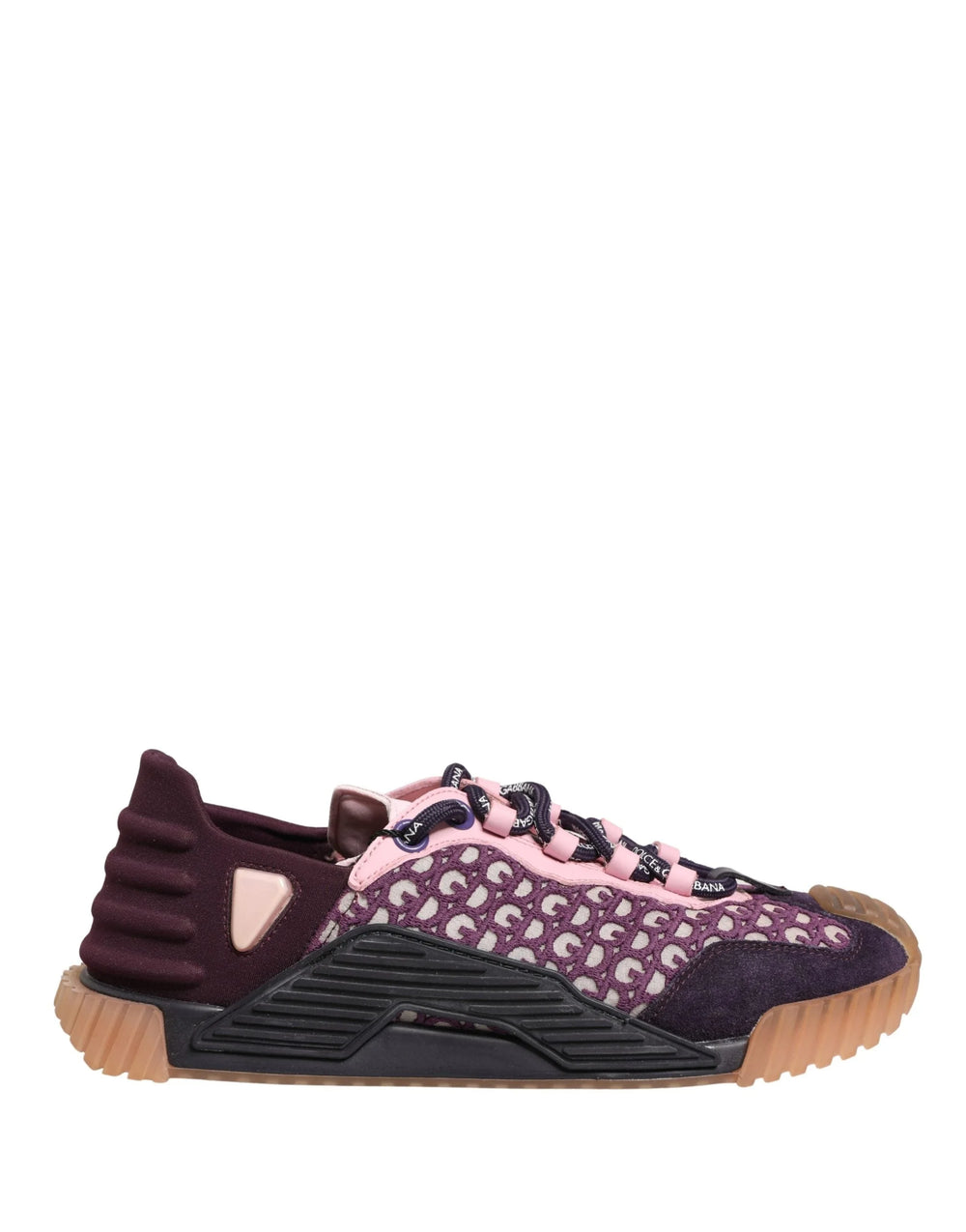 Dolce & Gabbana Multicolor Logo Low Top NS1 Sneakers Shoes - EU40/US9.5