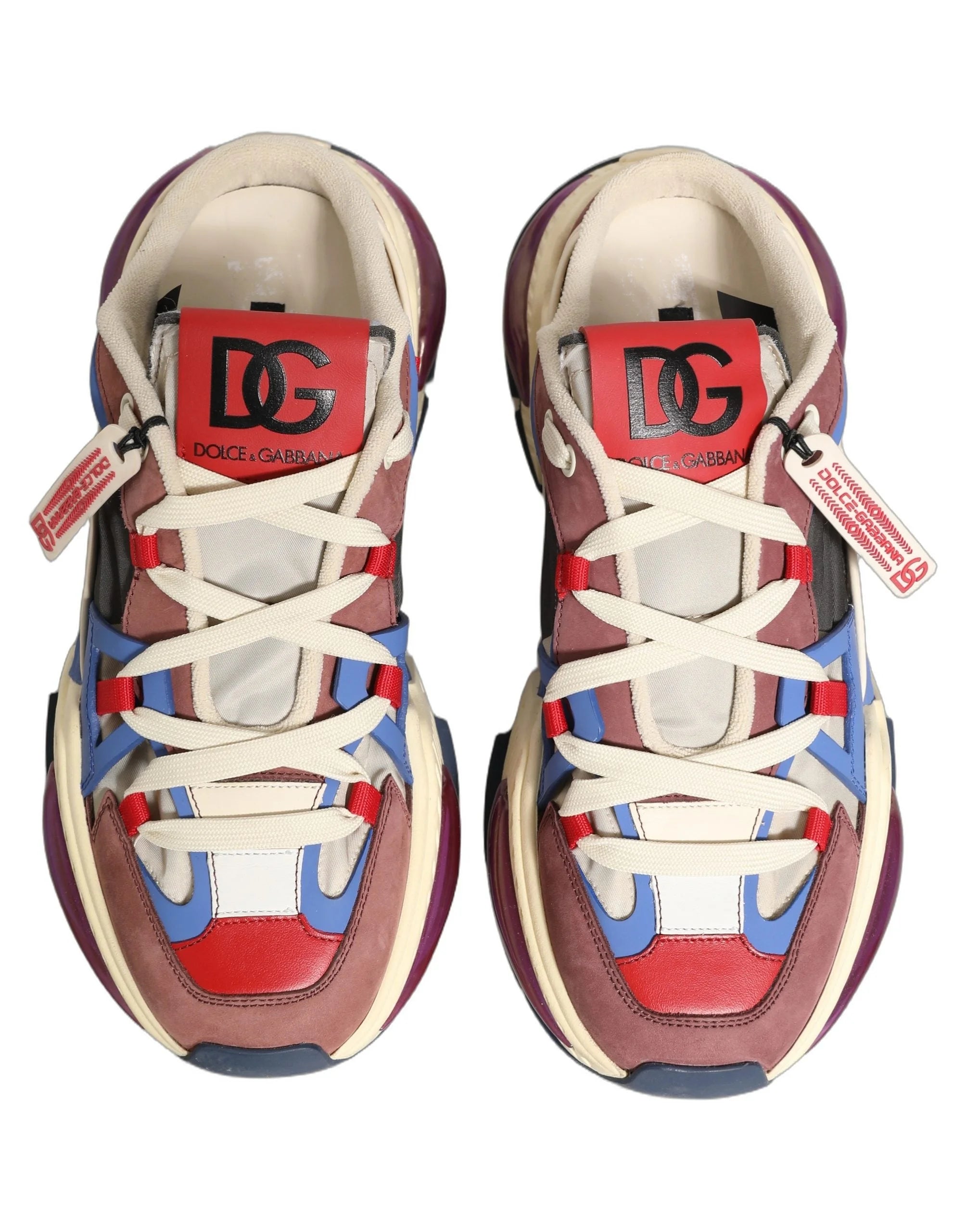 Zapatillas Airmaster Dolce & Gabbana, multicolor de corte bajo - EU44/US11