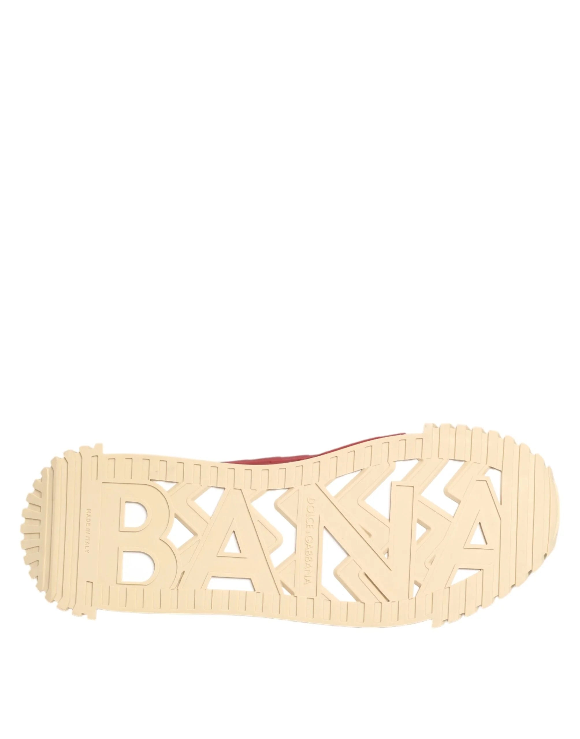 Dolce & Gabbana Multicolor Low Top NS1 Men Sneakers Shoes - Sneakers