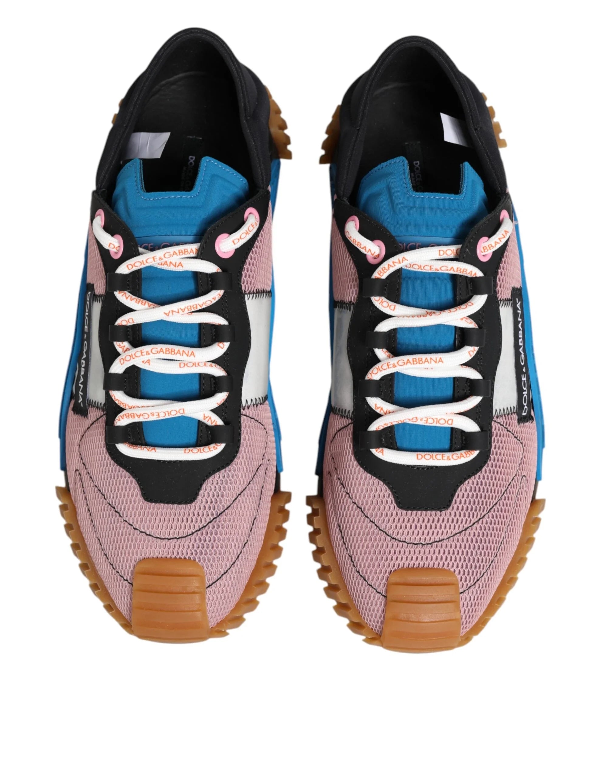 Dolce & Gabbana Multicolor Low Top NS1 Men Sneakers Shoes - EU39.5/US6.5 - Sneakers