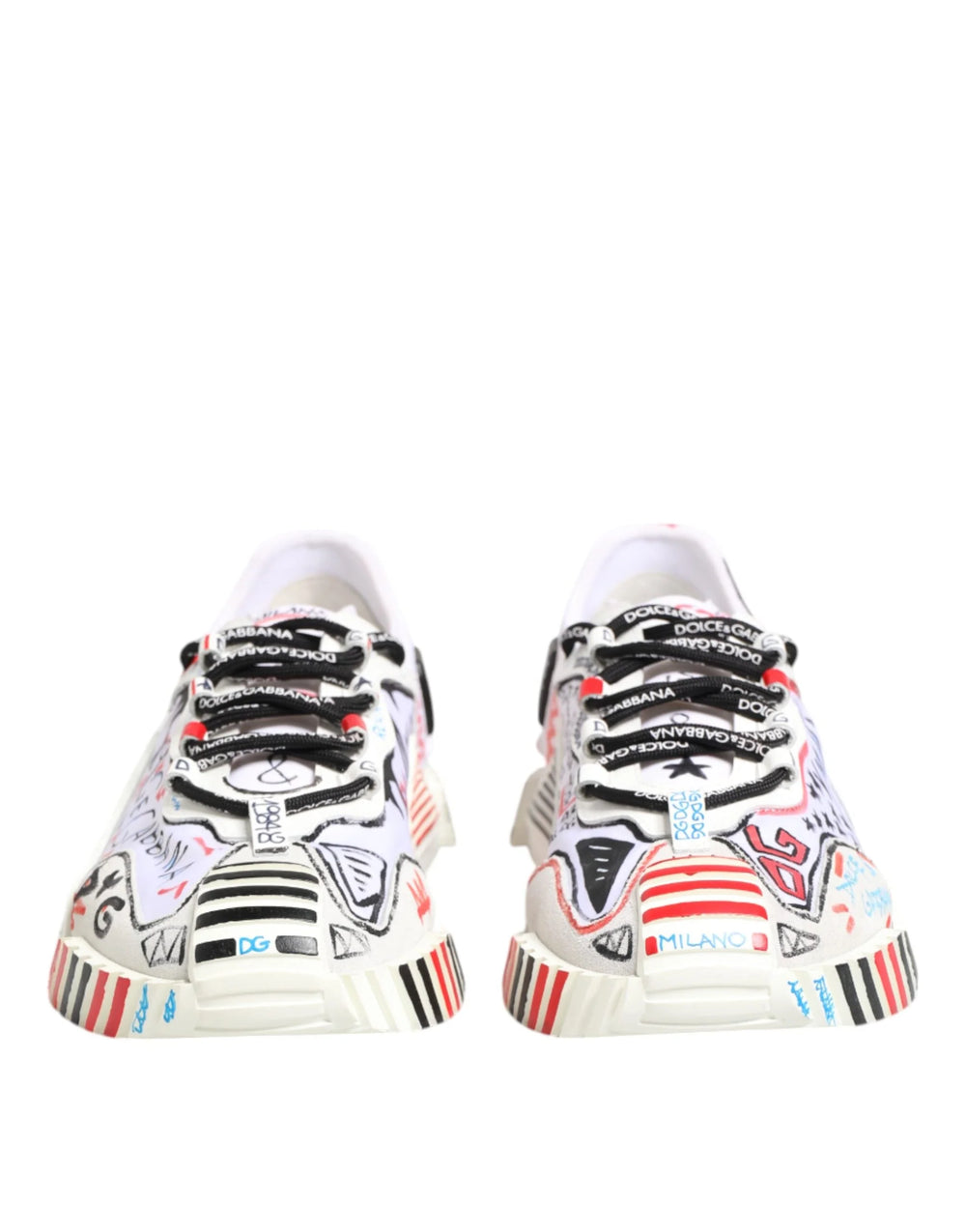 Dolce & Gabbana Multicolor Low Top NS1 Men Sneakers Shoes - EU46/US13 - Sneakers