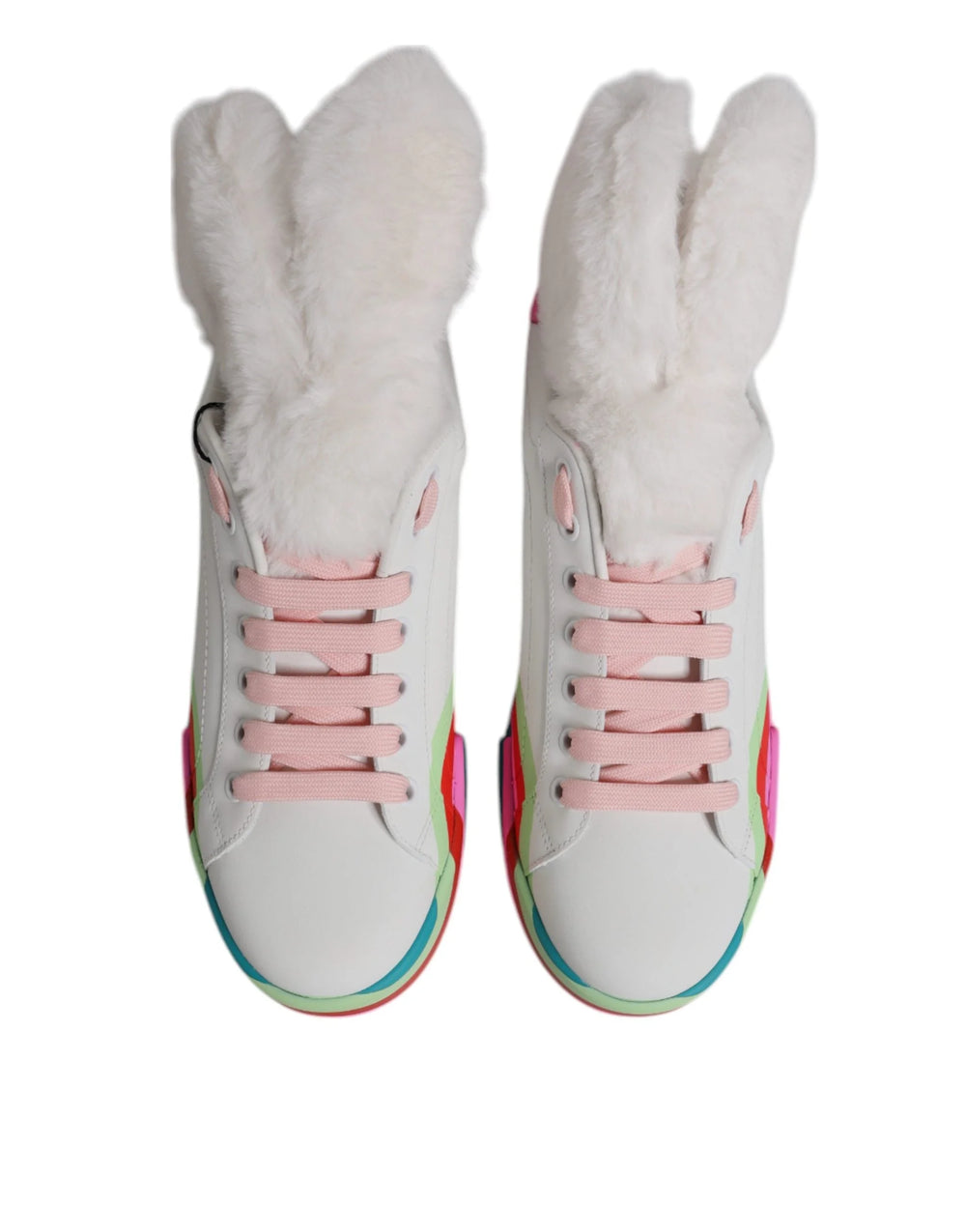 Dolce & Gabbana Multicolor Low Top Trainers Sneakers Shoes - Sneakers