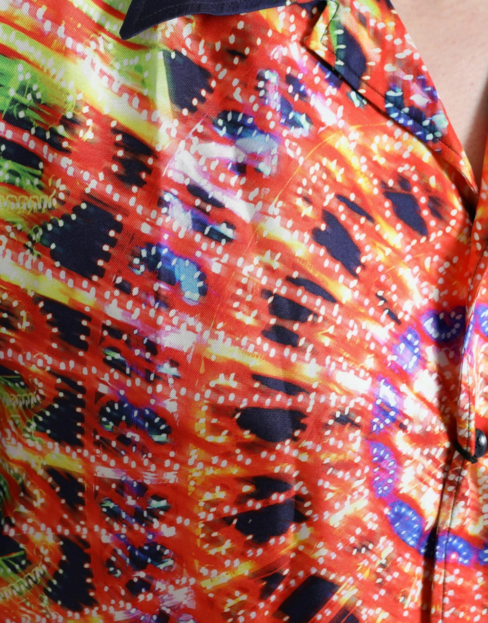 Dolce & Gabbana Multicolor Luminarie Silk Casual Shirt - IT40 | M - Shirts