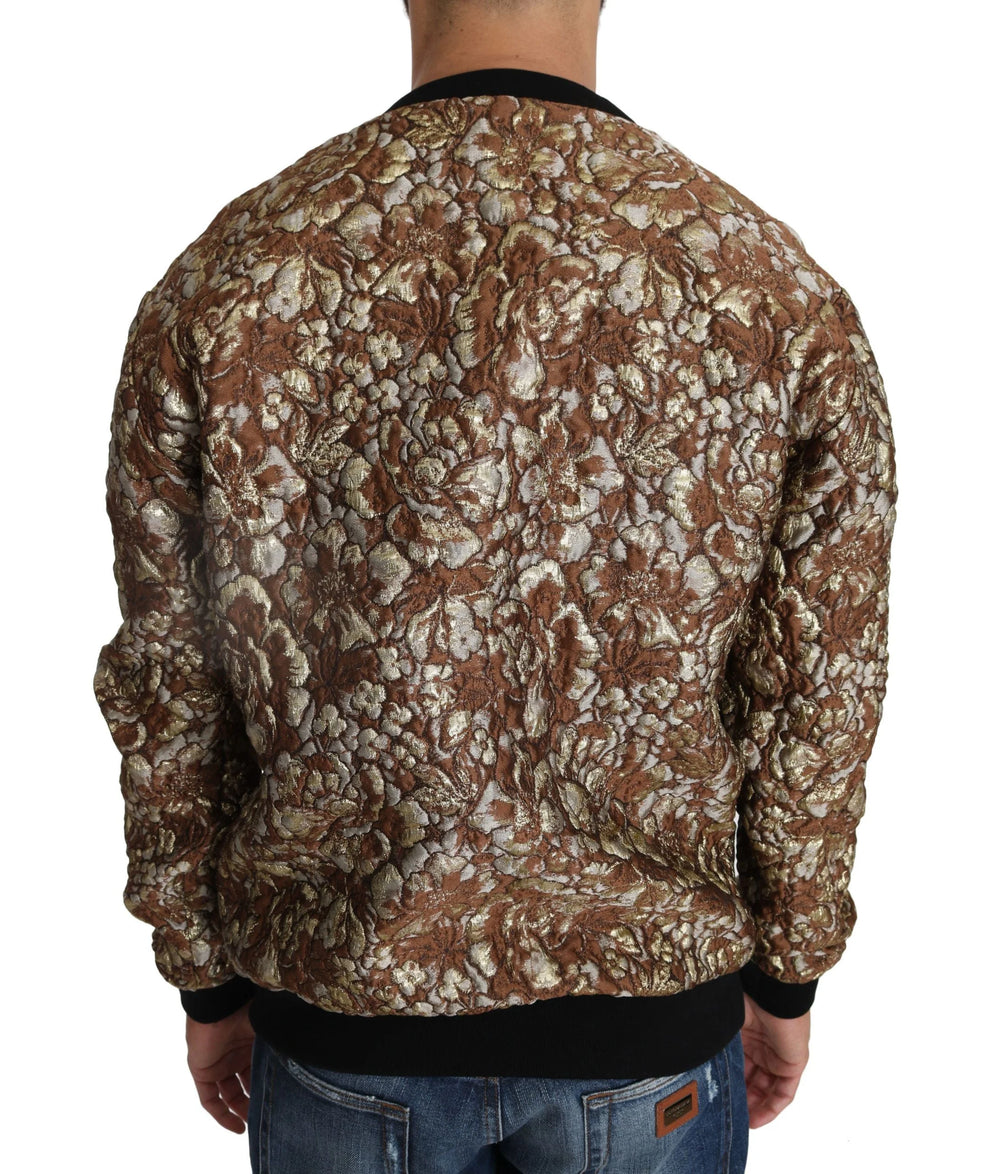 Dolce & Gabbana Multicolor MAMBO Jacquard Pineapple Pullover Sweater - Sweaters