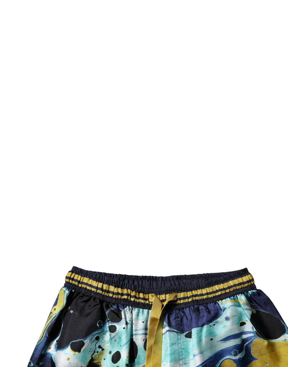 Dolce & Gabbana Multicolor Marble Print Jogger Sweatpants Pants - IT44 | XS - Joggers