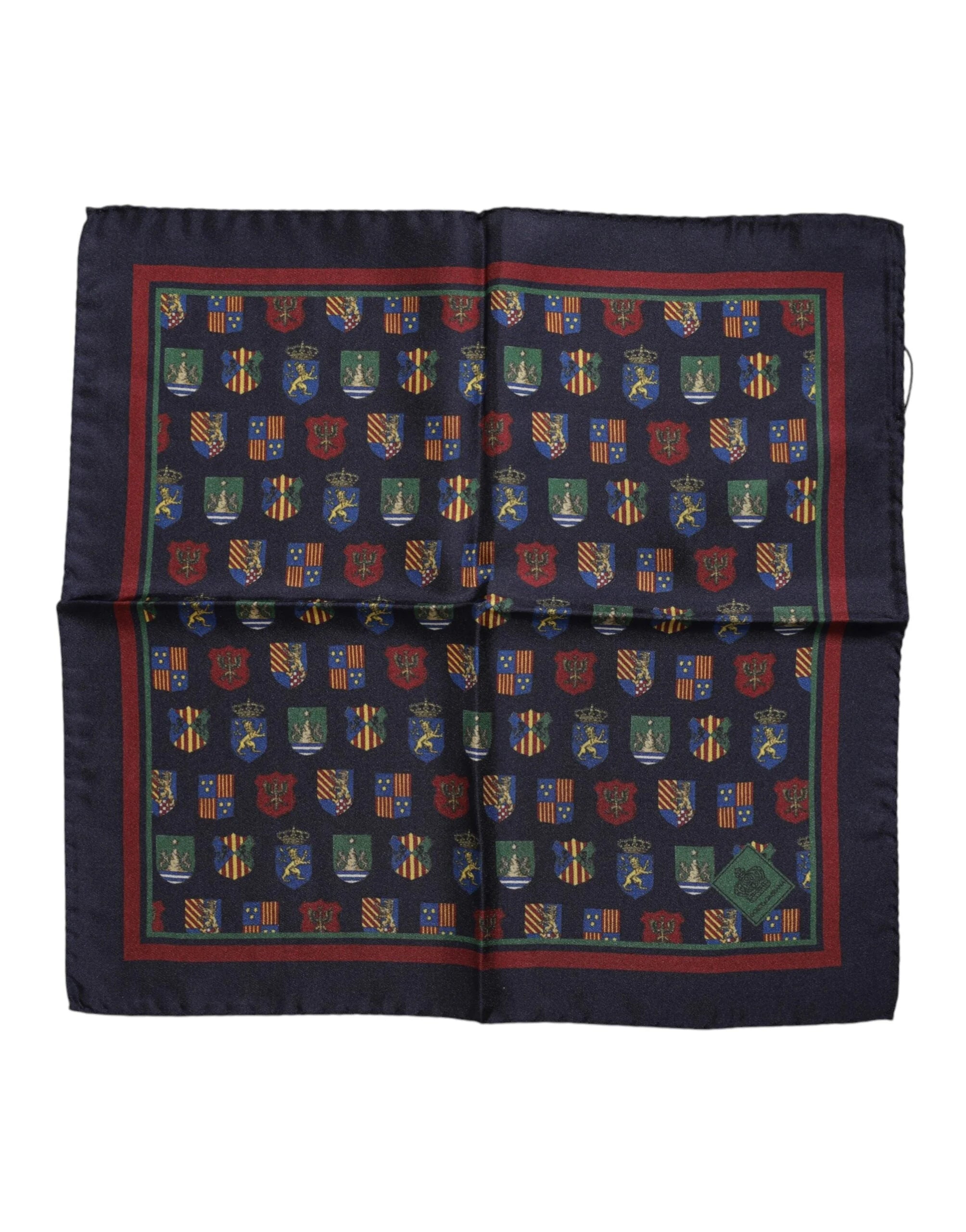 Dolce & Gabbana Multicolor Medals Square Foulard Scarf - Scarves & Shawls