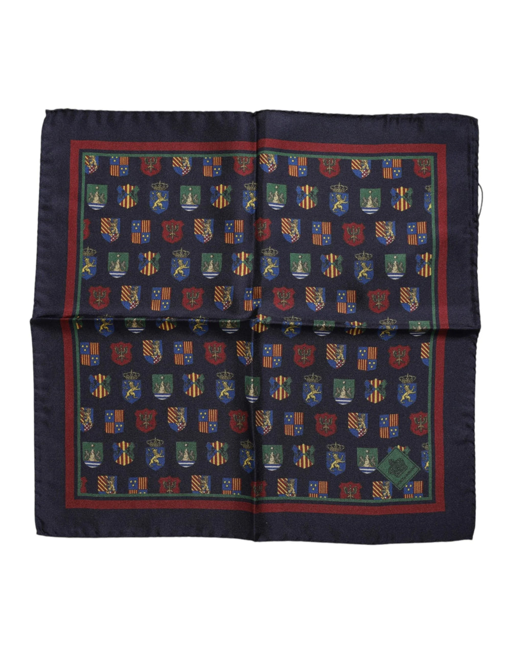 Dolce & Gabbana Multicolor Medals Square Foulard Scarf - Scarves & Shawls