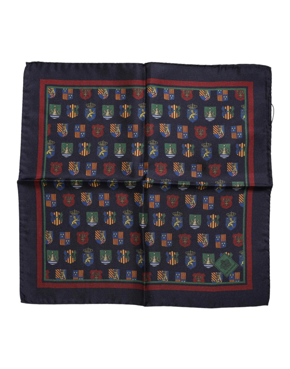 Dolce & Gabbana Multicolor Medals Square Foulard Scarf - Scarves & Shawls