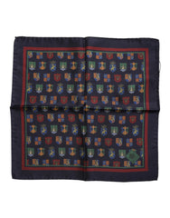 Dolce & Gabbana Multicolor Medals Square Foulard Scarf - Scarves & Shawls
