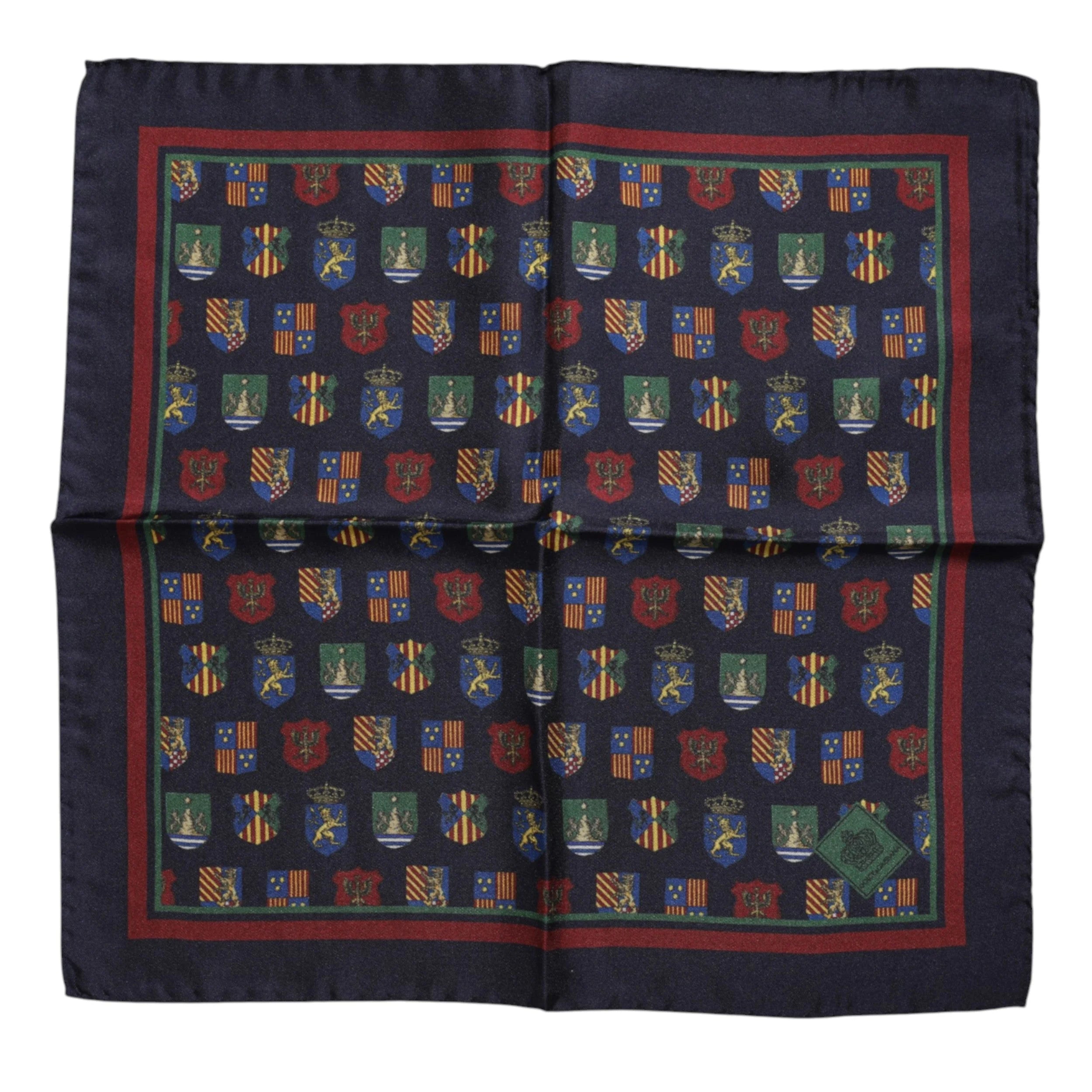 Dolce & Gabbana Multicolor Medals Square Foulard Scarf - Scarves & Shawls