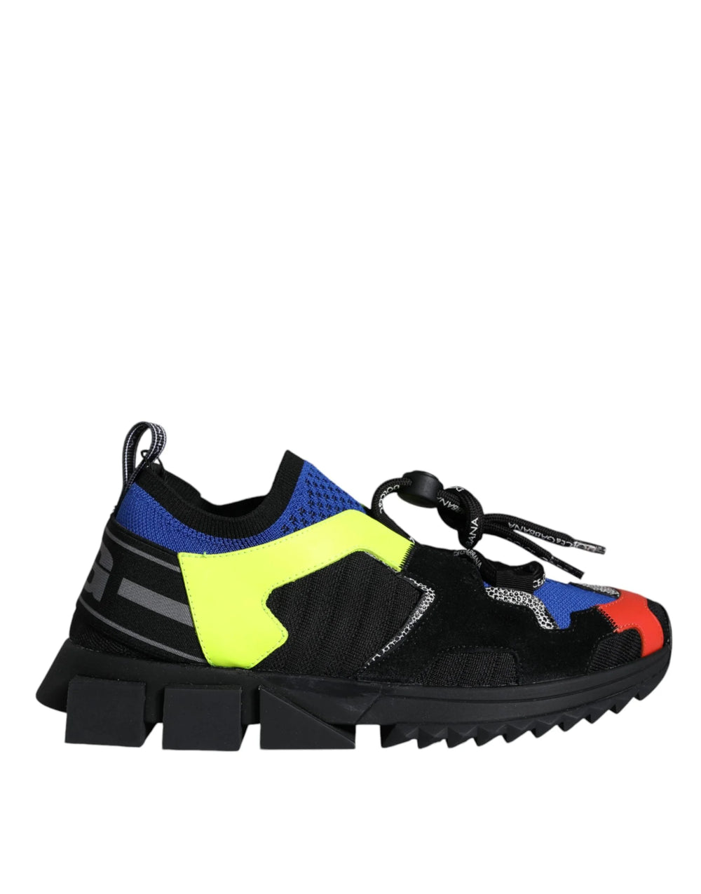 Dolce & Gabbana Multicolor Mesh Sorrento Trekking Sneakers Shoes - Sneakers