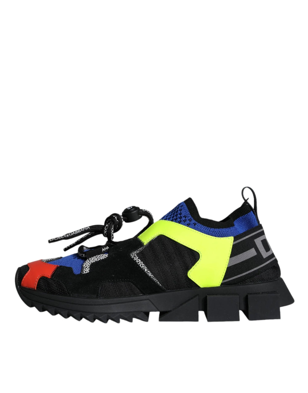 Dolce & Gabbana Multicolor Mesh Sorrento Trekking Sneakers Shoes - Sneakers