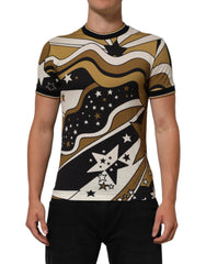Dolce & Gabbana Multicolor Millennials Star CrewNeck T-shirt - IT44 | XS