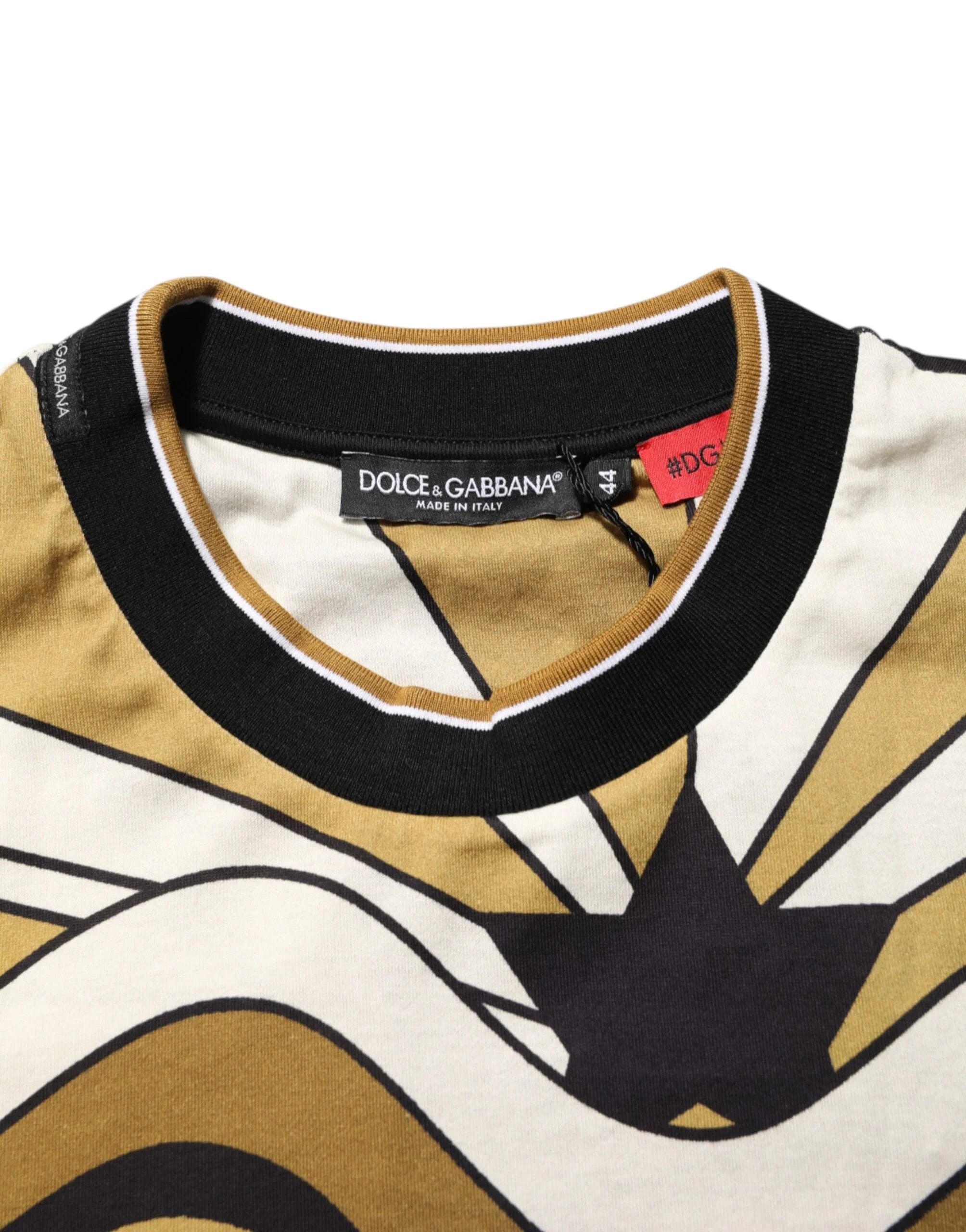 Dolce & Gabbana Multicolor Millennials Star CrewNeck T-shirt - IT44 | XS