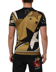 Dolce & Gabbana Multicolor Millennials Star CrewNeck T-shirt - IT44 | XS