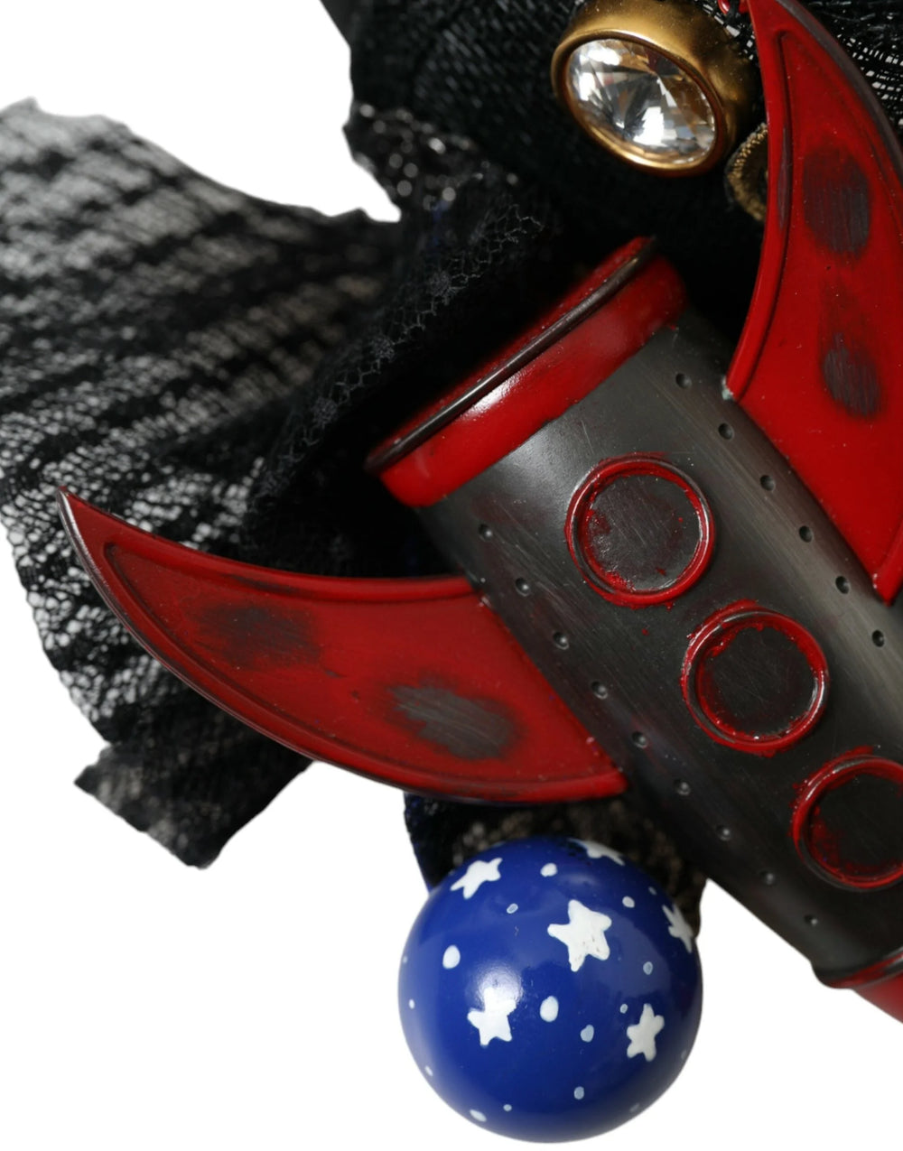 Dolce & Gabbana Multicolor Missile Rocket Crystal Stars Headband Diadem - Headbands