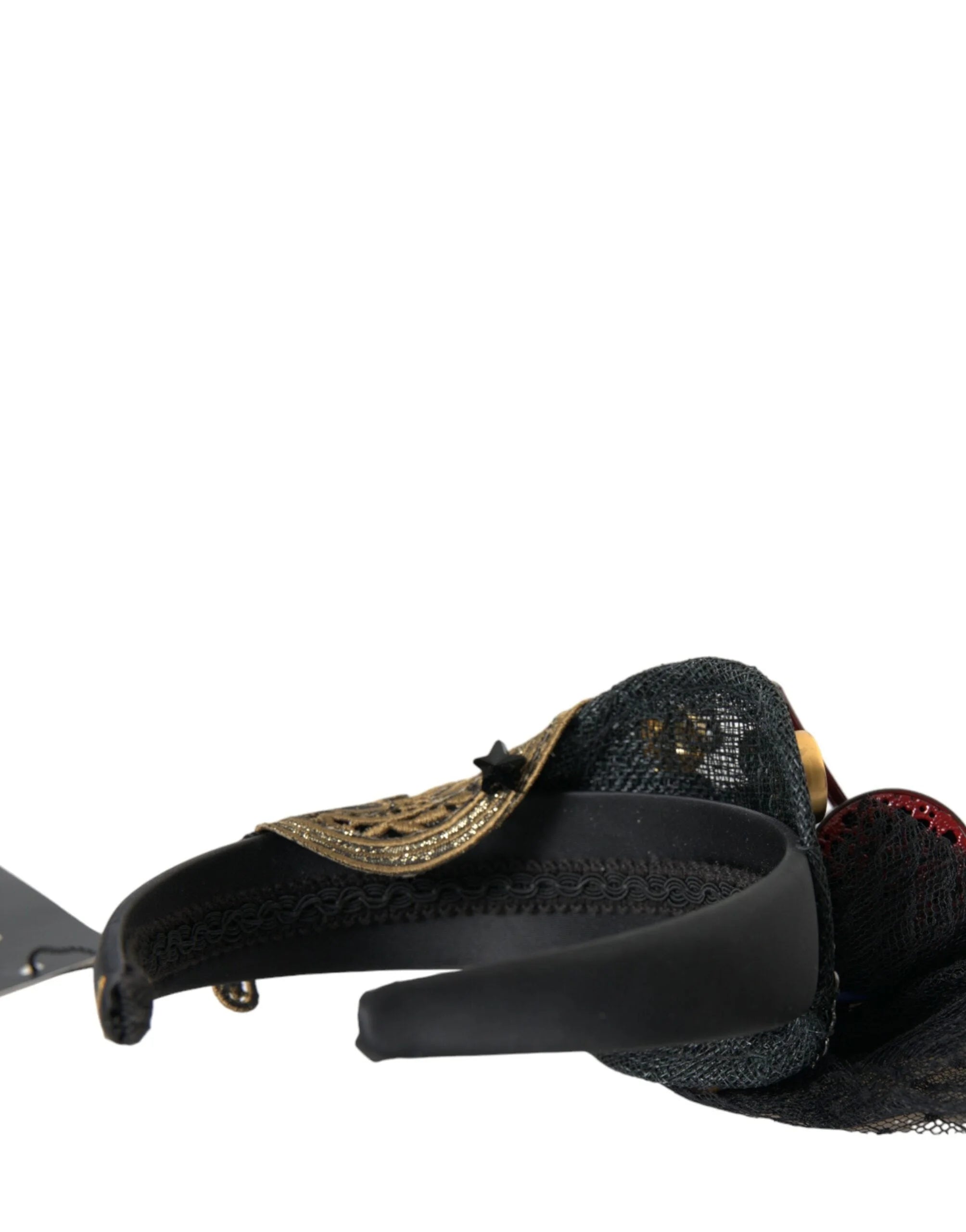 Dolce & Gabbana Multicolor Missile Rocket Crystal Stars Headband Diadem - Headbands