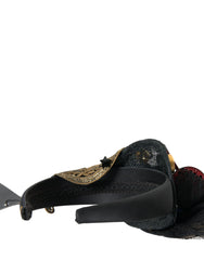 Dolce & Gabbana Multicolor Missile Rocket Crystal Stars Headband Diadem - Headbands