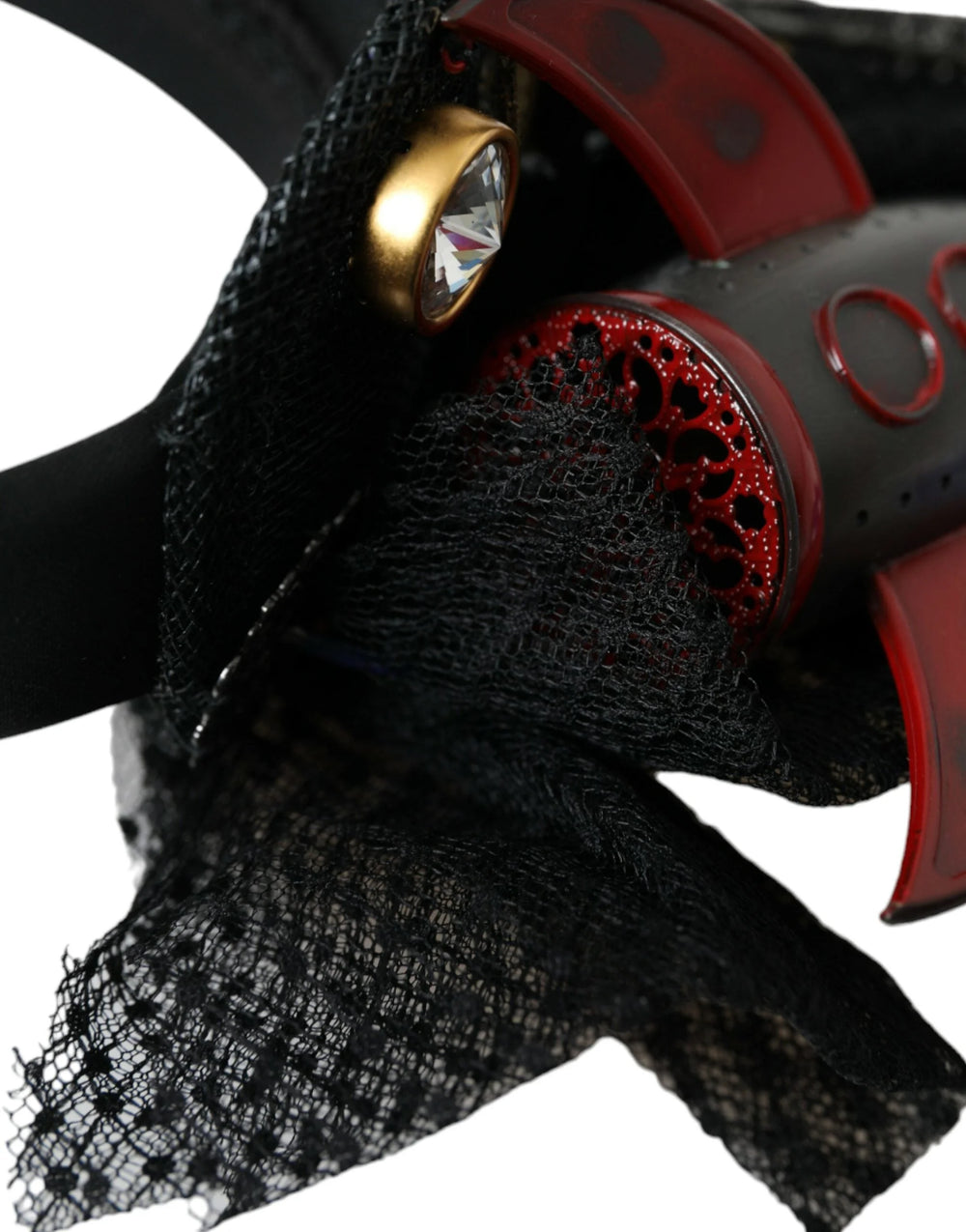 Dolce & Gabbana Multicolor Missile Rocket Crystal Stars Headband Diadem - Headbands