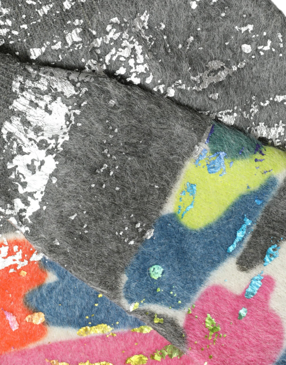 Dolce & Gabbana Multicolor Mohair Turtleneck Pullover Sweater - Sweaters