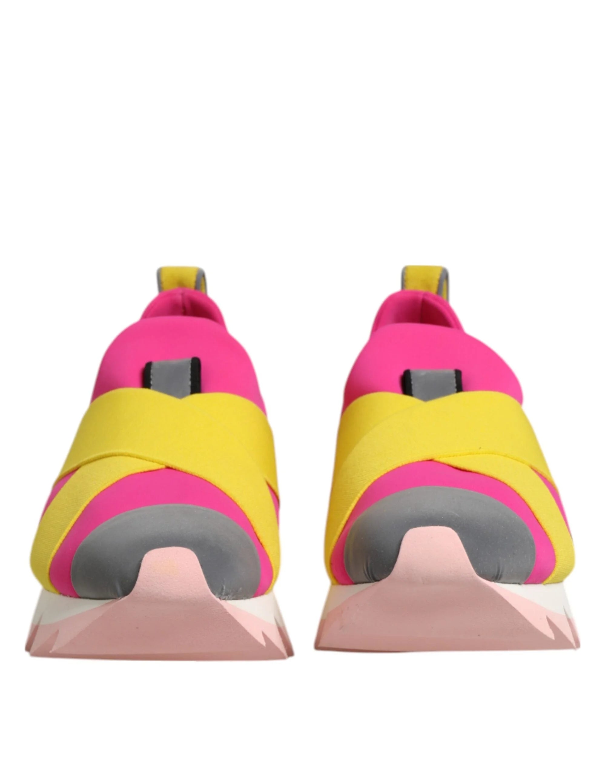 Dolce & Gabbana Multicolor Neoprene Elastic Ibiza Sneakers Shoes - EU38/US7.5