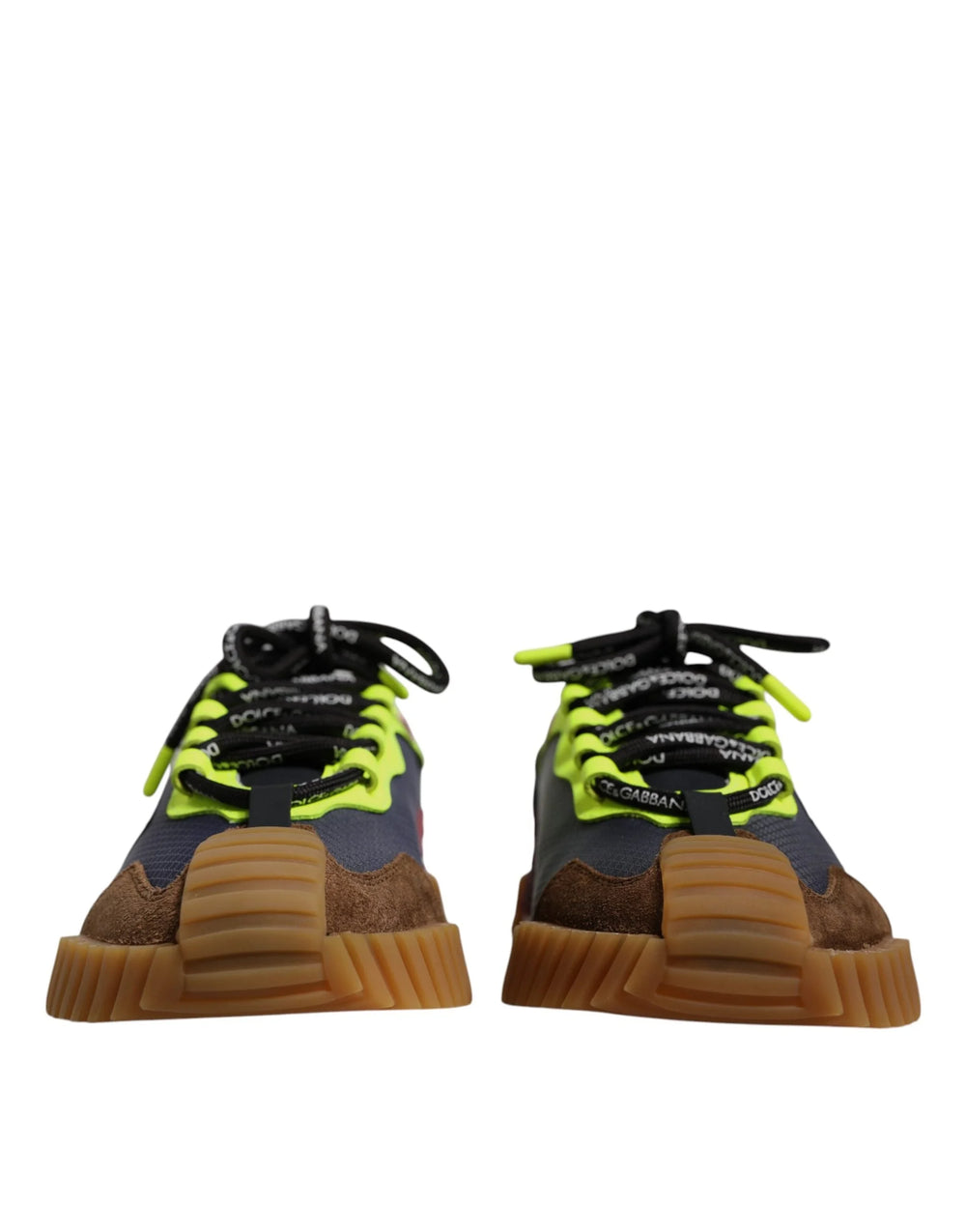 Dolce & Gabbana Multicolor Nylon Low Top NS1 Sneakers Shoes - Sneakers