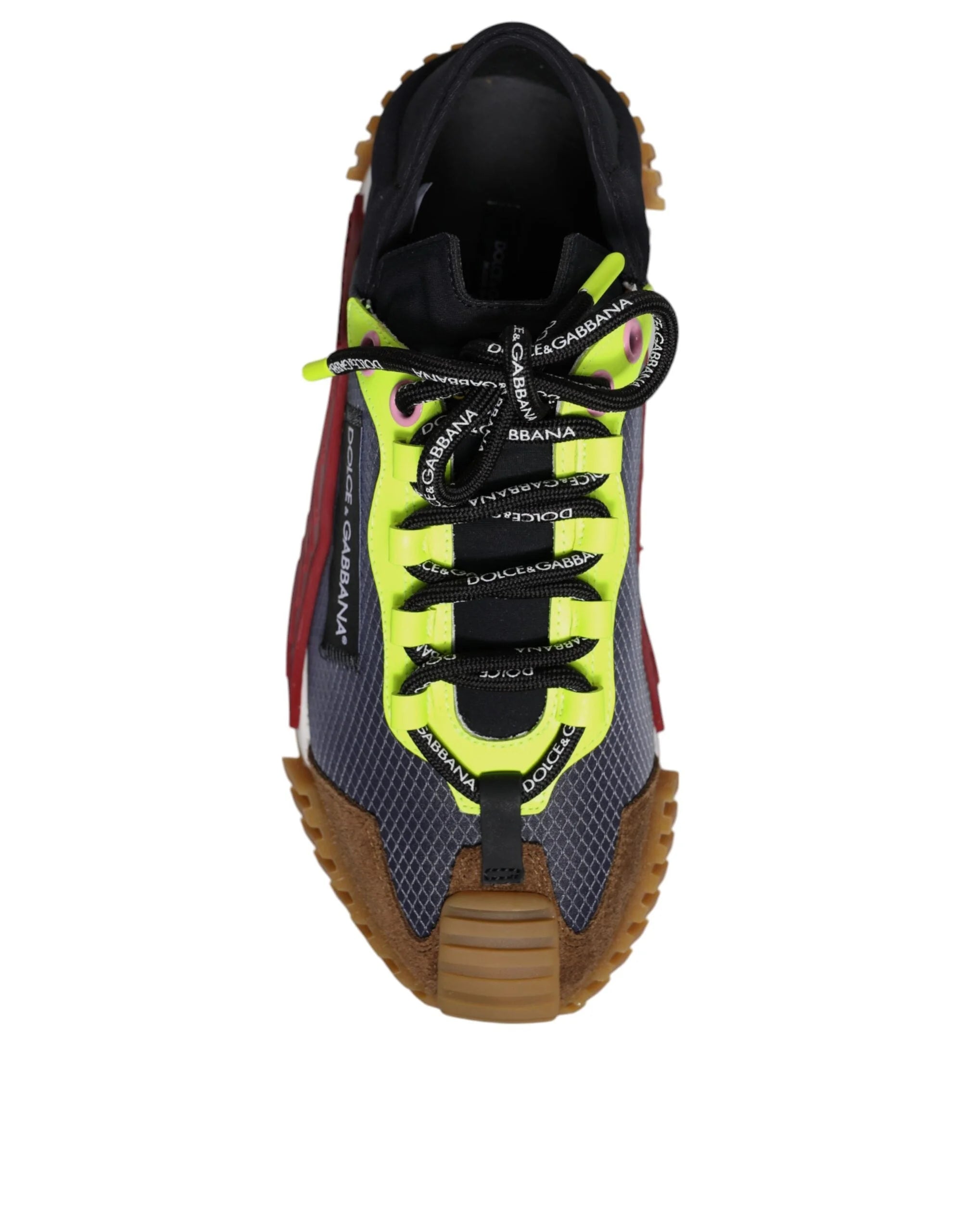 Dolce & Gabbana Multicolor Nylon Low Top NS1 Sneakers Shoes - Sneakers