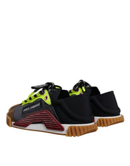 Dolce & Gabbana Multicolor Nylon Low Top NS1 Sneakers Shoes - Sneakers
