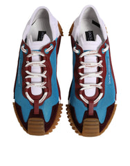 Dolce & Gabbana Multicolor Nylon NS1 Low Top Sneakers Shoes - EU44/US11 - Sneakers