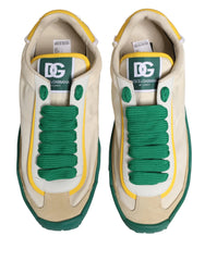 Dolce & Gabbana Multicolor Old Runner Lace Up Sneakers Shoes - EU44/US11