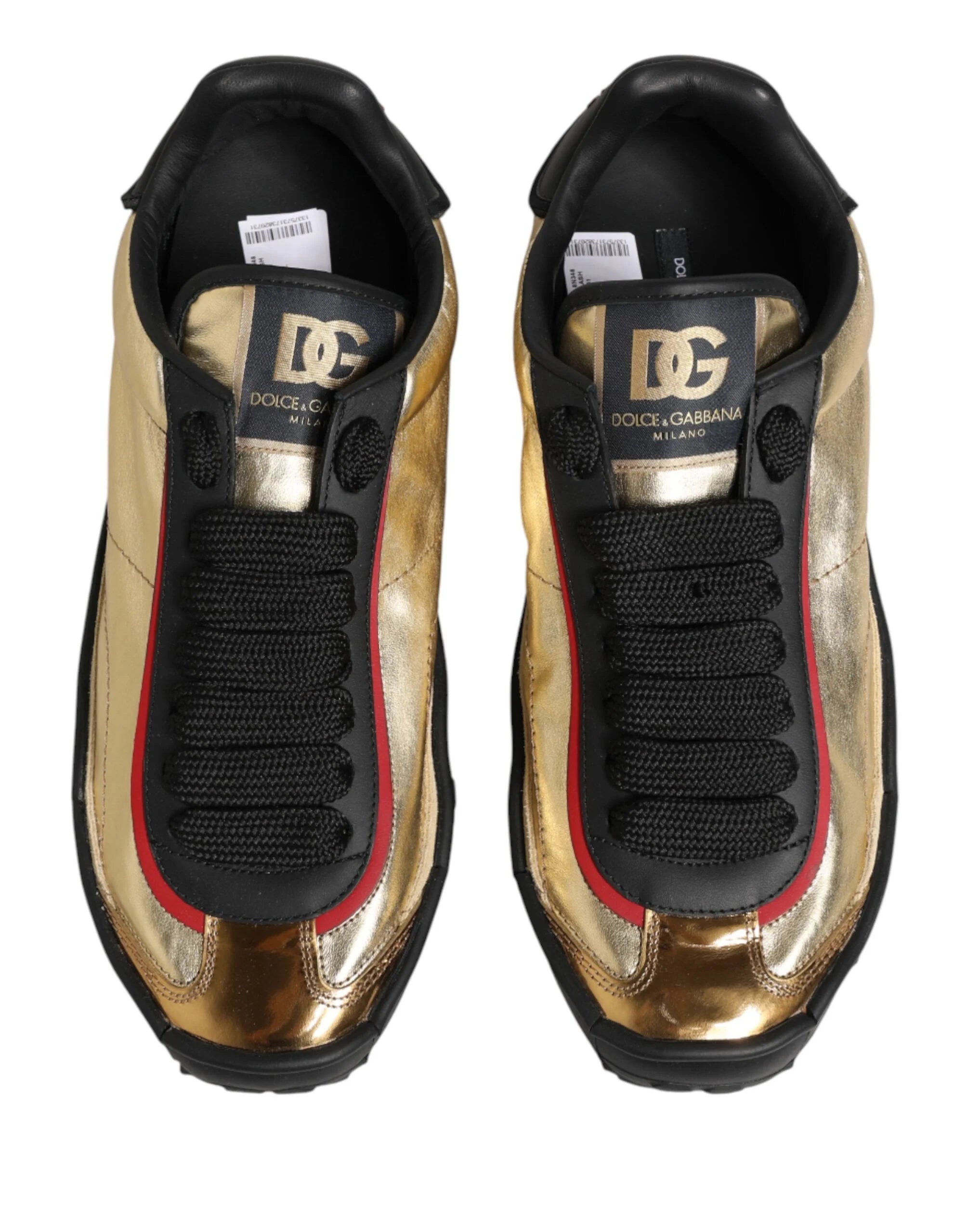 Dolce & Gabbana Multicolor Old Runner Lace Up Sneakers Shoes - EU44/US11