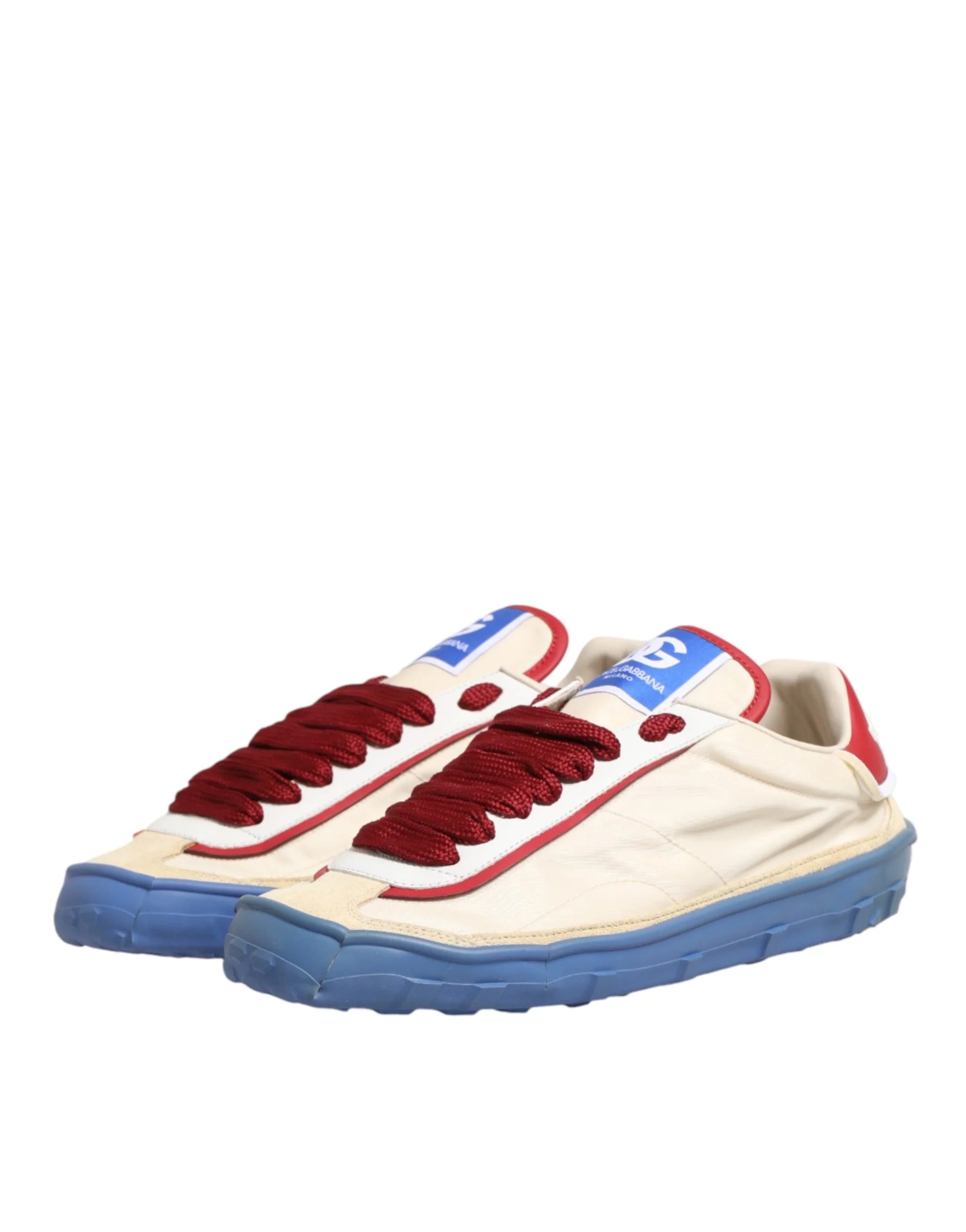 Dolce & Gabbana Multicolor Old Runner Lace-Up Sneakers Shoes - EU44/US11
